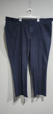CATHERINES Womens Curvy Denim Jeans, Size 26WP Unfinished Hem